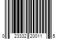 Barcode Image for UPC code 023332200115