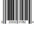 Barcode Image for UPC code 023332310524