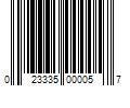 Barcode Image for UPC code 023335000057