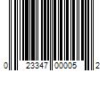 Barcode Image for UPC code 023347000052