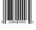 Barcode Image for UPC code 023350000032