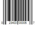 Barcode Image for UPC code 023403000057