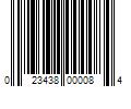 Barcode Image for UPC code 023438000084