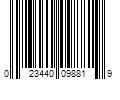 Barcode Image for UPC code 023440098819