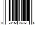 Barcode Image for UPC code 023452800226