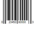 Barcode Image for UPC code 023453800003