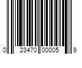 Barcode Image for UPC code 023470000059