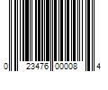 Barcode Image for UPC code 023476000084