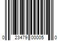 Barcode Image for UPC code 023479000050