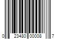 Barcode Image for UPC code 023480000087