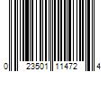 Barcode Image for UPC code 023501114724