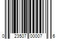 Barcode Image for UPC code 023507000076