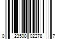 Barcode Image for UPC code 023508022787