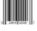 Barcode Image for UPC code 023516000067