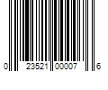 Barcode Image for UPC code 023521000076