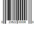 Barcode Image for UPC code 023522000068