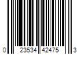 Barcode Image for UPC code 023534424753