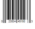 Barcode Image for UPC code 023534451933