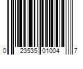 Barcode Image for UPC code 023535010047