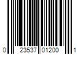 Barcode Image for UPC code 023537012001