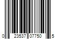 Barcode Image for UPC code 023537077505