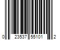 Barcode Image for UPC code 023537551012