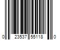 Barcode Image for UPC code 023537551180