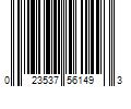 Barcode Image for UPC code 023537561493