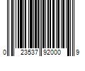 Barcode Image for UPC code 023537920009