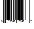 Barcode Image for UPC code 023542100427