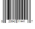 Barcode Image for UPC code 023542114417