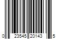 Barcode Image for UPC code 023545201435