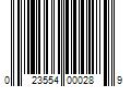 Barcode Image for UPC code 023554000289