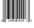 Barcode Image for UPC code 023565000063