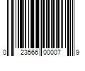 Barcode Image for UPC code 023566000079