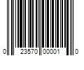 Barcode Image for UPC code 023570000010