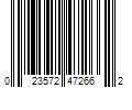 Barcode Image for UPC code 023572472662