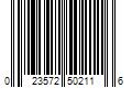 Barcode Image for UPC code 023572502116