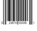 Barcode Image for UPC code 023574000061