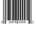 Barcode Image for UPC code 023576000052