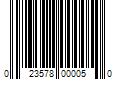 Barcode Image for UPC code 023578000050