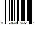 Barcode Image for UPC code 023600000324