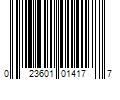 Barcode Image for UPC code 023601014177