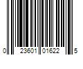 Barcode Image for UPC code 023601016225