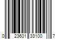 Barcode Image for UPC code 023601331007