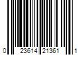 Barcode Image for UPC code 023614213611