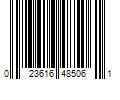 Barcode Image for UPC code 023616485061