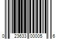 Barcode Image for UPC code 023633000056