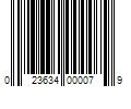 Barcode Image for UPC code 023634000079