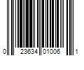 Barcode Image for UPC code 023634010061